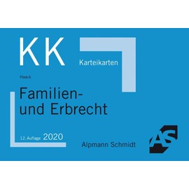 Karteikarten Familien- und Erbrecht (Karteikarten Zivilrecht)