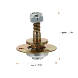 Gatuida Fix Your Rocking Chair 4pcs M8x45mm Rocking Chair Connecting Pieces Strong Easy to Install