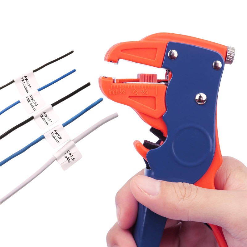 BOENFU Automatic Self Adjusting Wire Stripper, Quick Strip 2 in