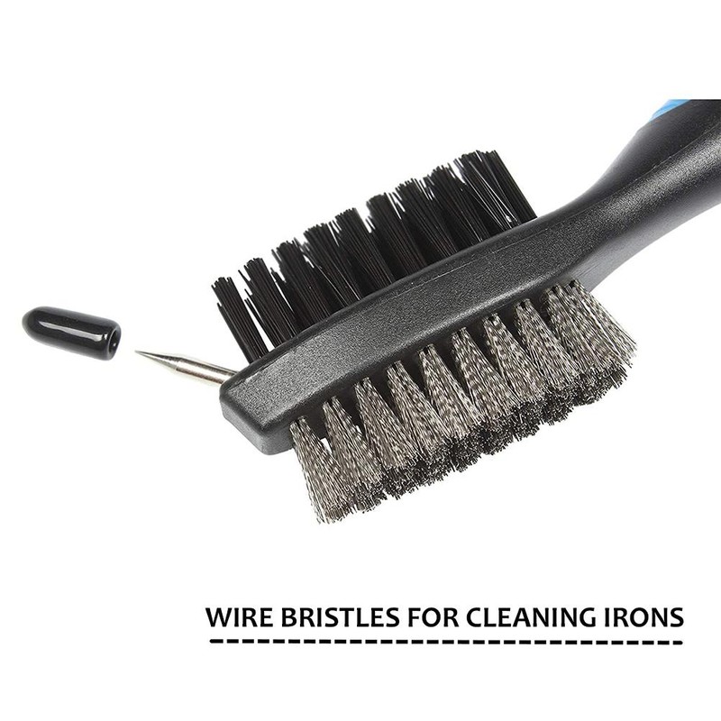 3Pcs Towel and Club Cleaning Brush Kit Divot Repair Tool