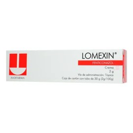Lomexin Crema 2 G/100 G, 1 Tubo 30 G