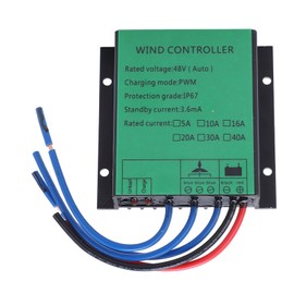 Wind Turbine Generator Controller 1000W Efficient PWM Charging IP67 LED Indicate Wind Turbine Regulator 48V 5A