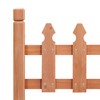 Topeakmart Wood Picket Garden Fence Edging Fencing Garden Yard Border