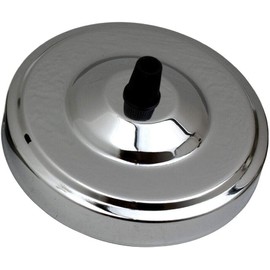 Steel Ceiling Rose 108mm Diameter Multi Chrome