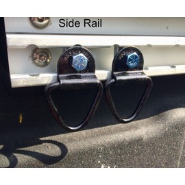 Frontier 2 X Tie Down Hook Bed Rail Cleat Utili-Track Cargo FITS Nissan Titan & Frontier