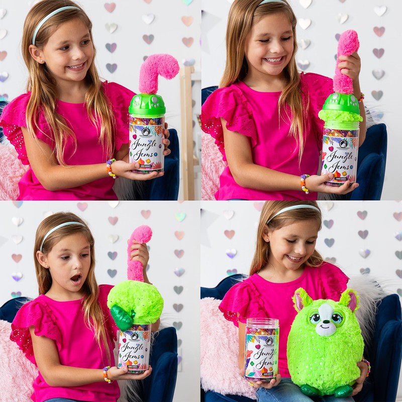 Misfittens - Gemstones, Series 1 - Kittens, Stuffed Cat Plushie,