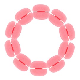 Baluue 10pcs Sponge Hair Rollers for Natural Curls Soft Mushroom Design Curlers for Hair Types Easy for Home Use Comfortable and Gentle