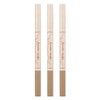 Heroine Make Under Eye Dual Pencil Liner, 03 Sand Flash, 3 pcs / 히로인메이크 언더 아이 듀얼 펜슬 라이너, 03 샌드 플래시, 3개
