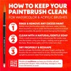 Creative Mark Artist Paint Brush Set - Mimik Synthethic Squirrel