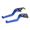 Brake Clutch Lever, 2 Pieces, Universal Motorcycle Aluminium Adjustable Alloy