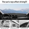 ZZEQYG Dash Cover for Honda Civic 2016 2017 2018 2019