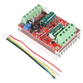 UMLIFE 2PCS DC 6-60V 400W BLDC Three-Phase DC Brushless Motor Controller PWM Hall Motor Control Driver Board 12V 24V 48V