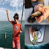 YAOYAOLING Portable Foldable Fishing Bucket,Fishing Bucke,Foldable Fish Bucket,baby blue/grey (grey)