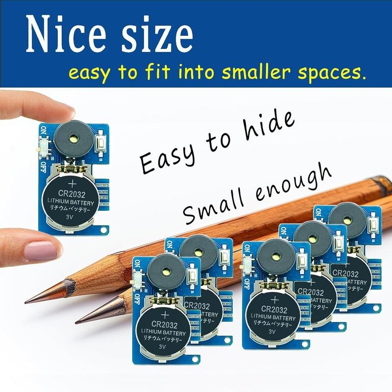 6 PCS Cricket Noise Maker Prank, Hidden Beeping for Months,