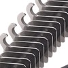 WALDHAUSEN Entfilzungskamm, schwarz/grau, schwarz/grau