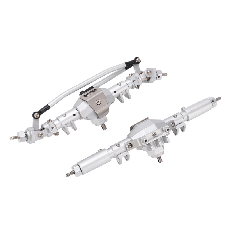 RC Front Rear Axles Complete Set Metal Assembly Kit Axle