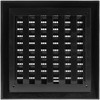 Repa Market Anthracite Adjustable Ventilation Grill - Louvered Air Vent