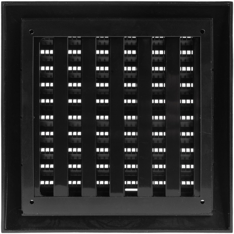 Repa Market Anthracite Adjustable Ventilation Grill - Louvered Air Vent