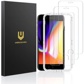 UNBREAKcable 3-Pack Screen Protector for iPhone SE 2022/SE 2020, iPhone 8/7