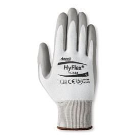 HyFlex Ansell HyFlex 11-644 Polyethylene Light Duty Safety Glove with Knitwrist,...