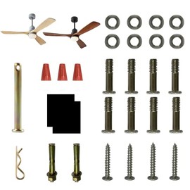 Chriari 52 inch Ceiling Fan Screws Pack
