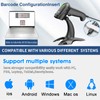 Barcode Scanner with Stand USB Wired Inventory 2D 1D QR