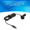 Type C Lavalier Microphone Hifi Sound Noise Cancelling Clip On