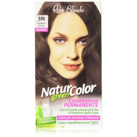 tinta per capelli colorazione permanent natural color green3 n castano scuro by RENEE BLANCHE