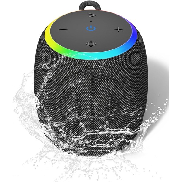 ZICOROOP Bluetooth Speaker, Portable Wireless Speakers with 15W Stereo Sound,