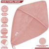 FAB-ON UK Hair Dry Towel Turban Style 100% Cotton Instant