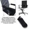 4Pcs Chair Arm Rest Pads Covers Soft Foam Adjustable Strap