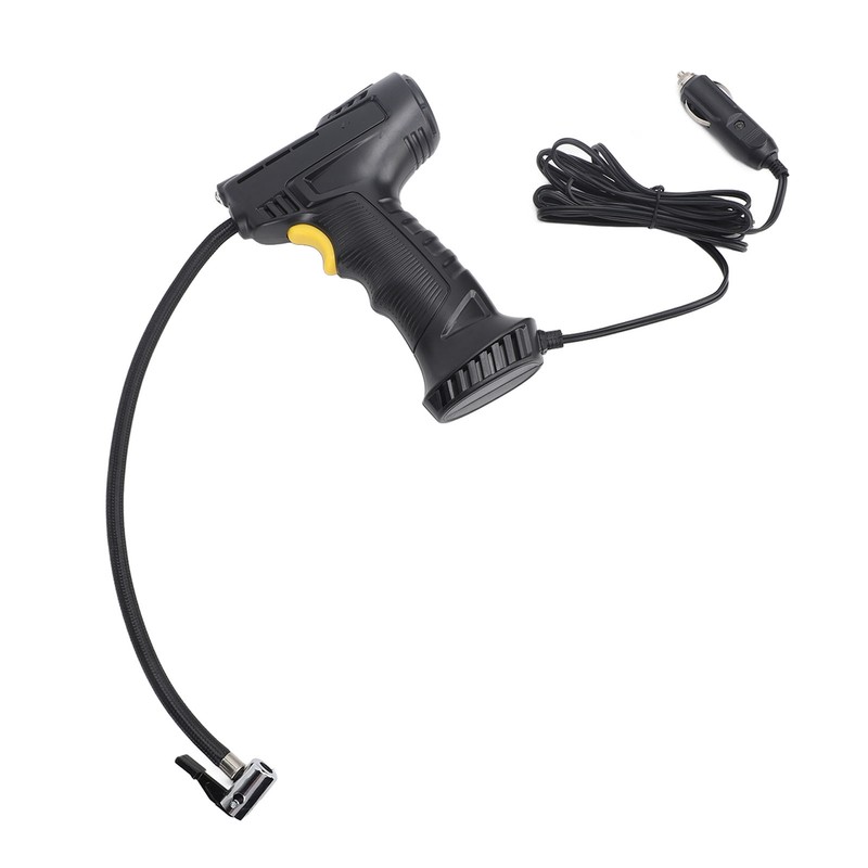 Wired Inflator 360 Degree Rotatable Inflation Pump LED Car Tire