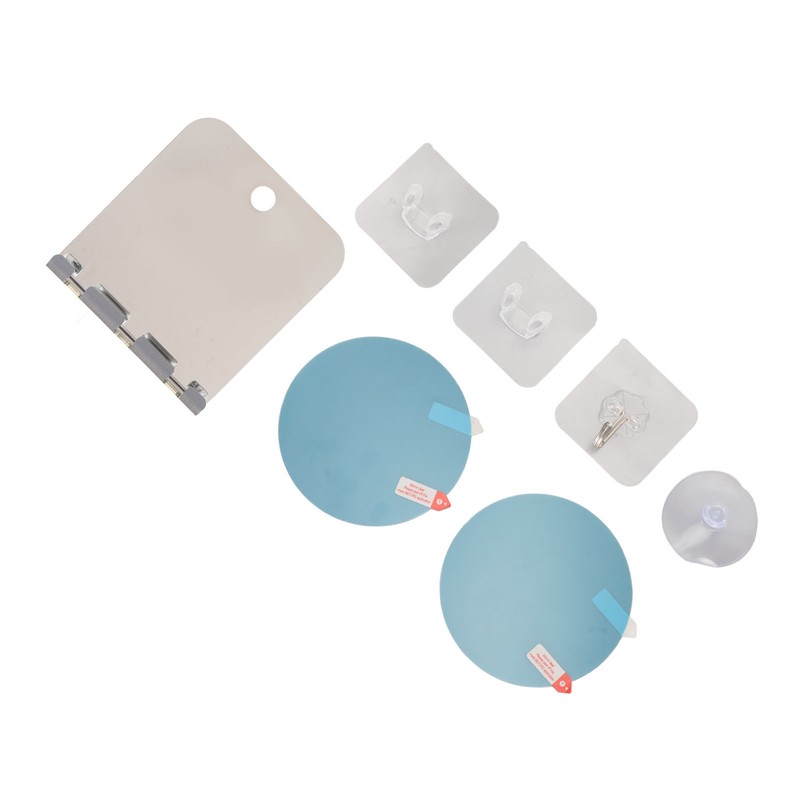 Anti Fog Shower Mirror Fogless Bathroom Shave Mirror Acrylic Shatterproof