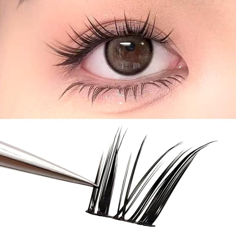 Partial False Eyelashes, Natural False Eyelashes, For Partial, Bunch, Large