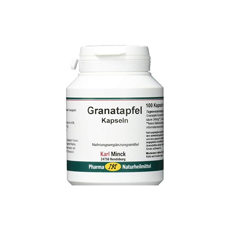 Karl Minck Pomegranate Capsules 120 Capsules