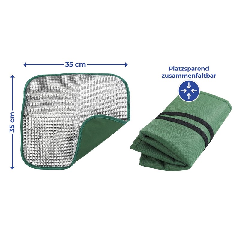 Maximex Thermal Seat Cushion Set of 2, Insulating Thermal Seat