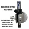 Anglers 3D Outpost Adapter Kit - Summit Carbon Fiber Pole