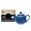 LONDON POTTERY Farmhouse Teapot for 2 Cup, Nordic Blue