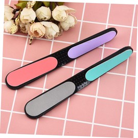Baluue 10pcs Four-sided Nail Files for Nail Art and Manicure Safe Polishing Tool for Natural and False Versatile Grinding