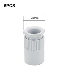 25mm Conduit Adaptor 5PCS PVC Female Adaptor for Conduit Box/Pipes Connect