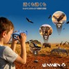 ARNSSIEN 2in1 子供用デジタル顕微鏡＆望遠鏡 1000倍 手持ち顕微鏡 1080P写真/動画撮影 STEM科学キット 誕生日プレゼント 3-12歳 男の子