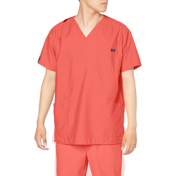 PANTONE 7000SC Medical Scrub Suit, Unisex, Colors Available, Sweat Absorbent, Quick Drying, brick