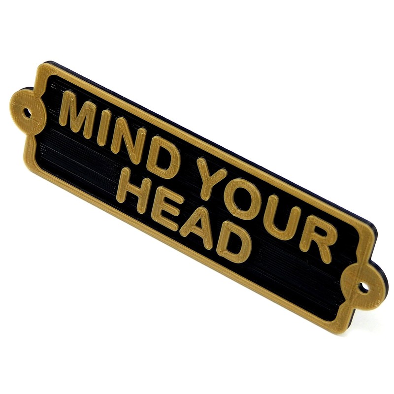 Mind Your Head Vintage Antique Shabby Chic Style Irish Door