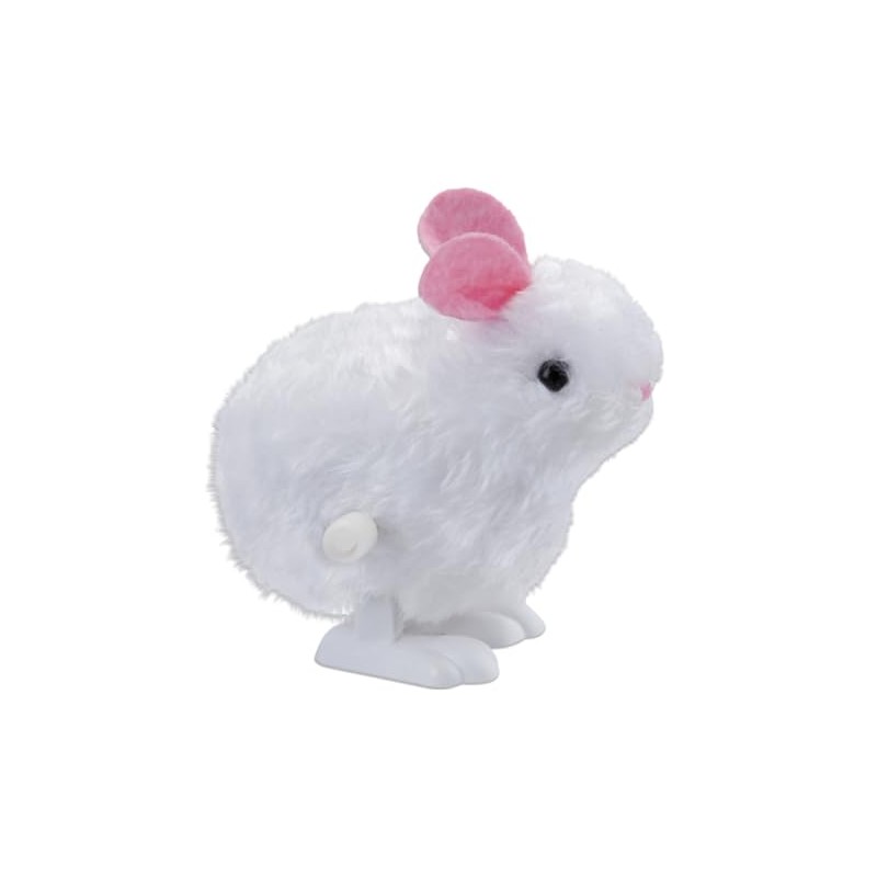 Quickdraw Easter Bunny Rabbit & Chick Hopping Bouncing Wind Up