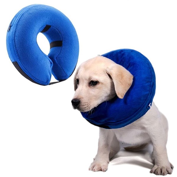 Pet Inflatable Collar for Dogs and Cats, Protective Inflatable Dog