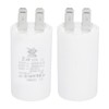 PATIKIL CBB60 2uF Run Capacitor,2 Pcs AC450V 4 Pin Double