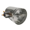 Duct Outlet 6" Damper Sleeve w/ 1.5" Stand-Off, 3/8" Rod