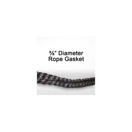 Total Hearth Jotul Wood Stove Door Gasket Kit - 7ft (3/8in) Gasket and Adhesive