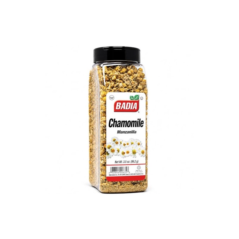 Badia Manzanilla, 3.5 Oz – Flores De Manzanilla Secas Premium