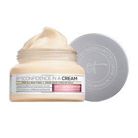 It Cosmetics Confidence in a Cream - Crema Hidratante Facial Antiedad, Hidrata Intensamente, Reduce Visiblemente las Lneas de Expresin Finas con...   